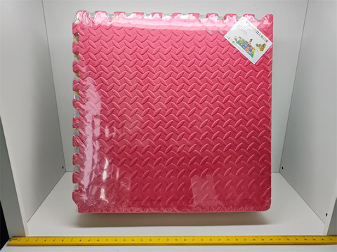 2.4CM leaf pattern 6 colors for a set of splicing foam floor mat mats, household tatami bedroom crawling mats, thickened children's floor mats