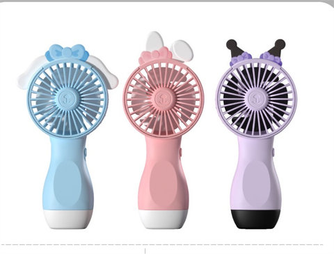 Handheldcartoonfan(3colors),chargingfan,electricfan
