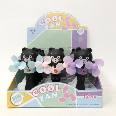 KumamotoBearpressesthefanmanually