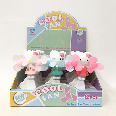 KittyCatPressFanHandPressFan