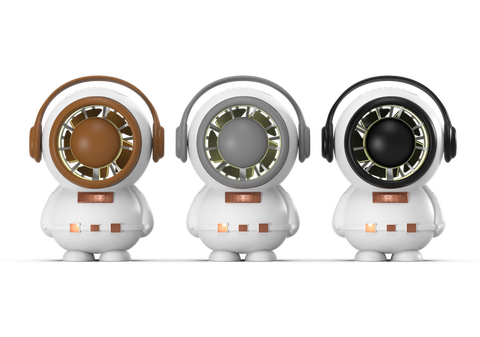 Three-gear astronaut fan (3 colors) charging fan electric fan
