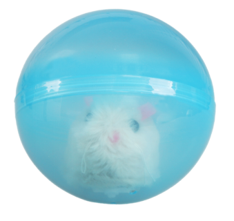 Luminous beige hamster ball