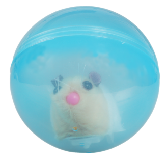 Luminous striped hamster ball