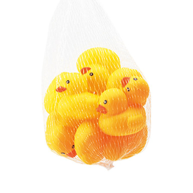 Little Yellow Duck 8PCS Children's swimming pool swimming pool, Internet red, little duck blowing bottle toys, blow molding toys