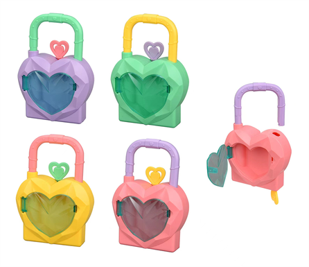 Peach Heart Lock