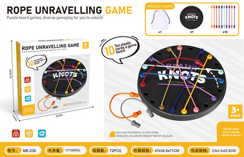 Rope breaking board game, rope breaking battle