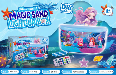 Mermaid Space Sand Light Box
