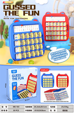 Puzzle Guess Who I Am, Upgraded Version