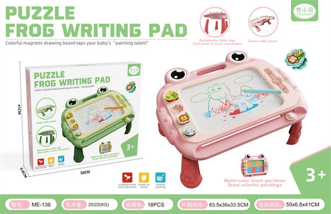 Large frog writing board magnetic drawing board