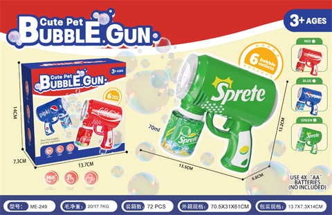 Pepsi/Coca Cola/Sprite Bubble Gun