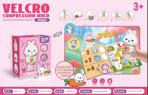 Magic Seal Stickers 100PCS+1 Album Rabbit Edition