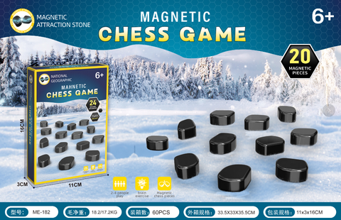 Random Stone Magnetic Game 20pcs