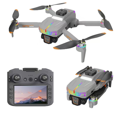 S20GPS Brushless GPS with 4.5-inch screen dual optical flow (5G single antenna)WiFi 720P live tuned aircraft model drone quadcopter remote control aircraft