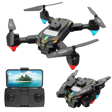 300,000 WiFi for obstacle avoidance on all sides, electric control, three-camera, drone, quadcopter, remote-controlled aircraft
