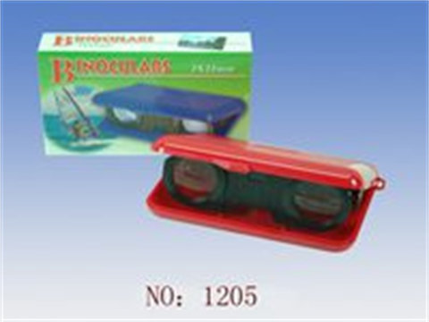 Folding box binoculars