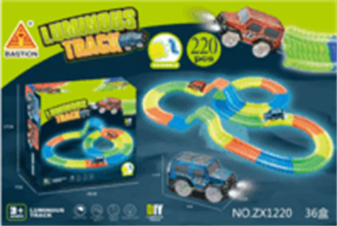 220 luminous tracks+1 light car