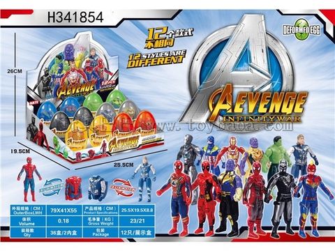 Avengers Transformation Egg (12 Mixed Models)