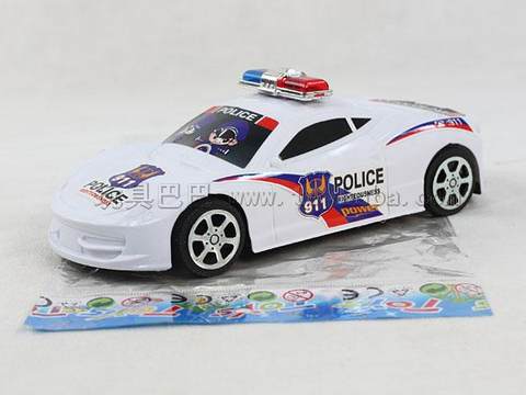 English version of real-color inertia police car