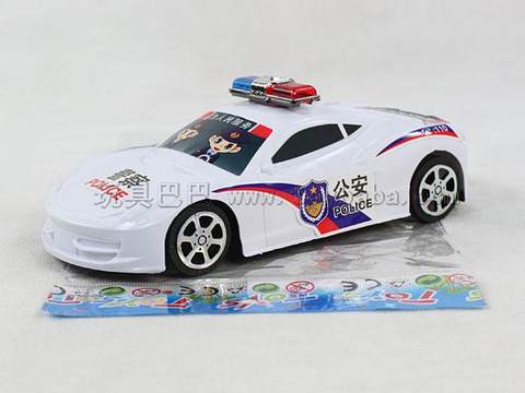 Chinese version of real-color inertia police car