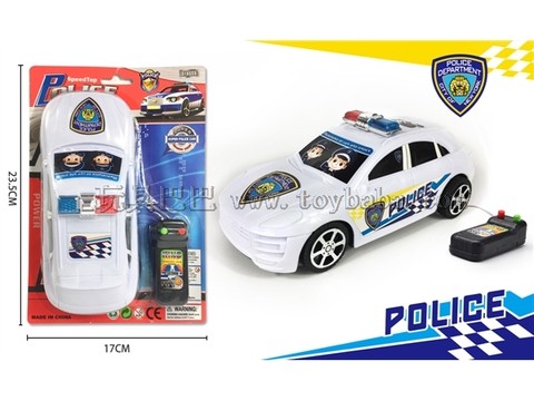 Remote control police car