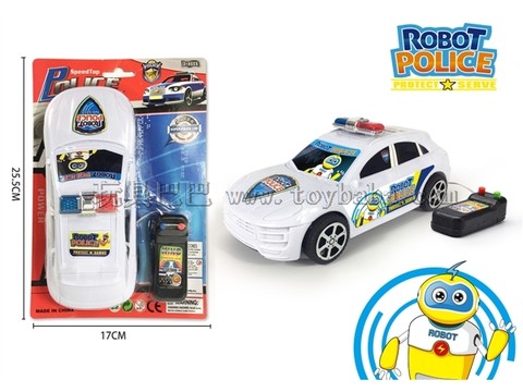 Remote control police car