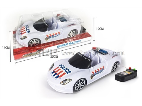 Remote control police car