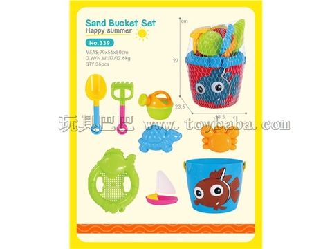 Beach Bucket Pack of 8