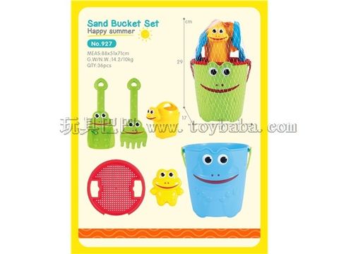 Beach bucket 6-piece set