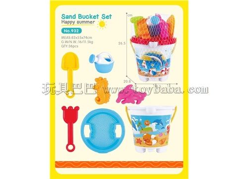 Beach bucket 7-piece set