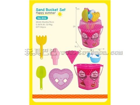 Heart Heart Bucket Pack of 7