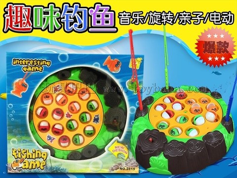 Factory direct sales NO. 2815 Xiaoshu Fishing Electric/Music/Rotating/Parent-Child Hot Selling Children's Toys