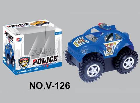 Electric dump police car