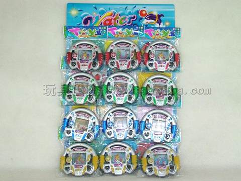 Silver steering wheel water machine
