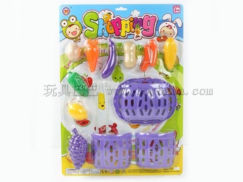 Fruit basket with fruit