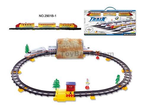 Electric rail train