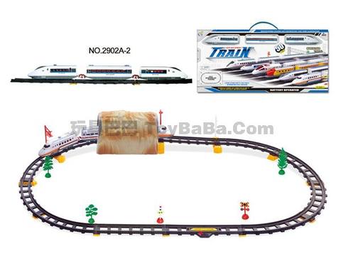 Electric rail train
