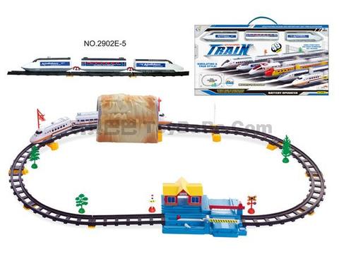 Electric rail train