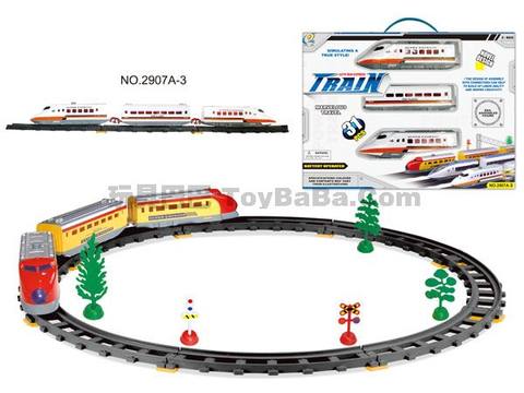 Electric rail train