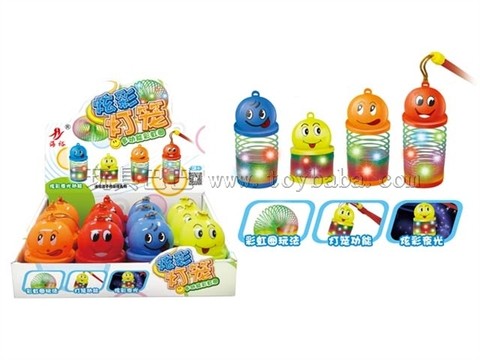 Colorful lights rainbow ring lanterns