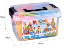 梦幻火车积木100PCS