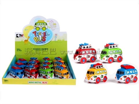 Inertial alloy vehicle (12PCS)