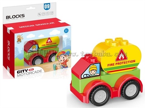 Tank truck building blocks (5PCS)