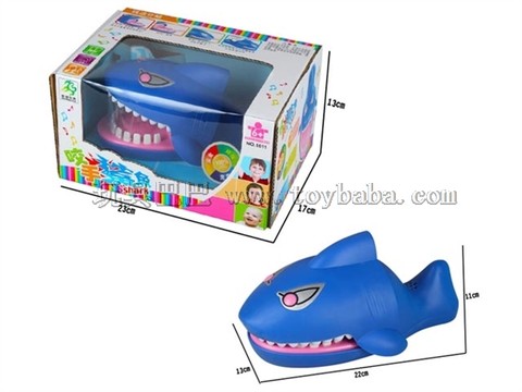 Finger biting shark with light witch laughter (Chinese)