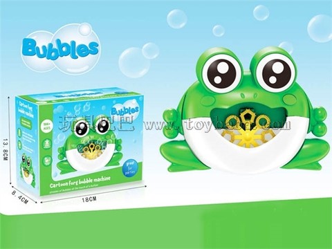 Electric automatic frog bubble machine
