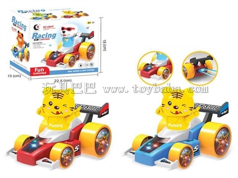 Tiger electric universal 3D lantern racing car (without power package) red and blue
