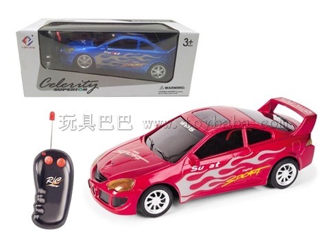 Remote control car two remote control racing car with light 1:24