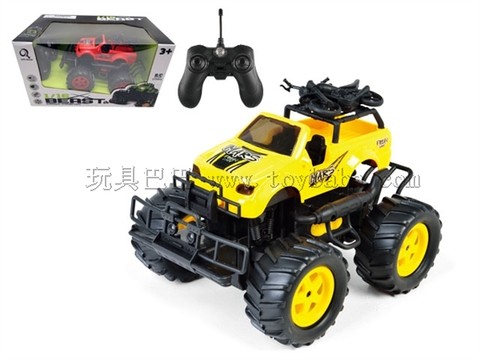 Four-way remote control off-road Jeep 1:16 (with lights)