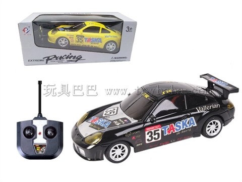 Remote control car Four-way remote control racing car 1:24 with lights