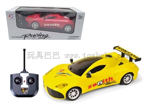 Remote control car Four-way remote control racing car 1:24 with lights