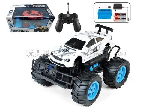 Remote control car four-way cross-country racing car 1:16 with lights, remote control with sound with demonstration function